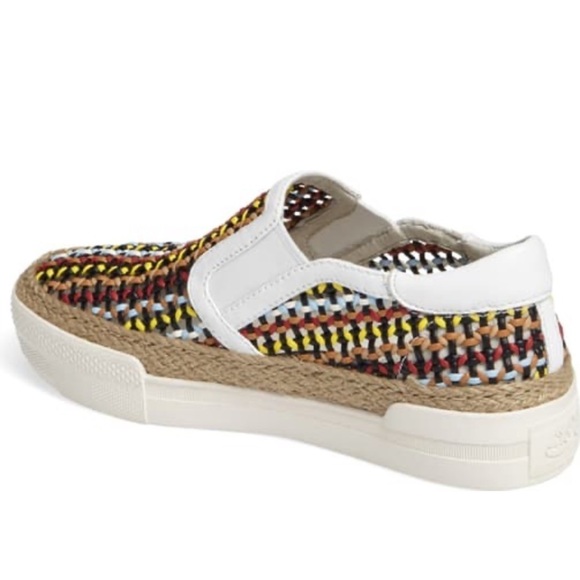 Ash Cali Multicolored Woven Slip On Trainer, 38 - Picture 6 of 16